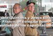 Pablo Quintana y Jesús Efraín Franco, el colegaje como resultado de las capacitaciones