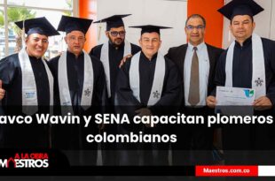Pavco Wavin y SENA capacitan a los plomeros colombianos