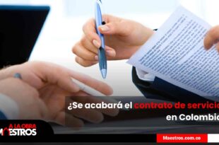 ¿Se acabará el contrato de servicios en Colombia?