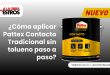 ¿Cómo aplicar Pattex Contacto Tradicional sin tolueno paso a paso?