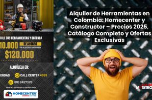 Martillo demoledor Dewalt en alquiler Homecenter Bogotá 2025