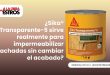 Sika® Transparente-5 sirve realmente para impermeabilizar fachadas sin cambiar el acabado