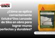 ¿Cómo se aplica correctamente Estuka®Dos Lanzado de Sika en obra para lograr muros perfectos y durables?