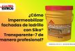 ¿Cómo impermeabilizar fachadas de ladrillo con Sika® Transparente-7 de manera profesional?