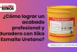 ¿Cómo lograr un acabado profesional y duradero con Sika Esmalte Uretano?