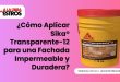 ¿Cómo Aplicar Sika® Transparente-12 para una Fachada Impermeable y Duradera?