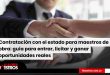 Contratación con el estado para maestros de obra: guía para entrar, licitar y ganar oportunidades reales