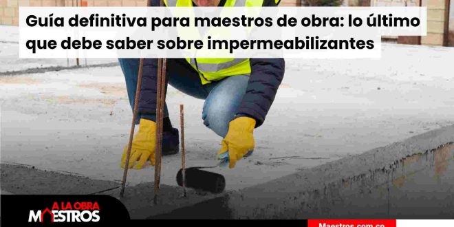 Guía definitiva para maestros de obra: lo último que debe saber sobre impermeabilizantes