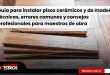 Guía para instalar pisos cerámicos y de madera: técnicas, errores comunes y consejos profesionales para maestros de obra