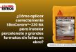 ¿Cómo aplicar correctamente SikaCeram®-230 BA para instalar porcelanato y grandes formatos sin fallas en obra?