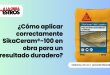 ¿Cómo aplicar correctamente SikaCeram®-100 en obra para un resultado duradero?