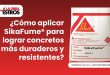 ¿Cómo aplicar SikaFume® para lograr concretos más duraderos y resistentes?