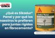 ¿Qué es Sikadur® Panel y por qué los maestros lo prefieren para juntas rígidas en fibrocemento?