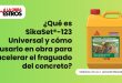 ¿Qué es SikaSet®-123 Universal y cómo usarlo en obra para acelerar el fraguado del concreto?