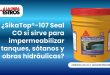 ¿SikaTop®-107 Seal CO sí sirve para impermeabilizar tanques, sótanos y obras hidráulicas?