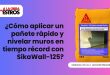 ¿Cómo aplicar un pañete rápido y nivelar muros en tiempo récord con SikaWall-125?