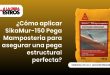 ¿Cómo aplicar SikaMur-150 Pega Mamposteria para asegurar una pega estructural perfecta?
