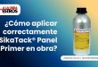 ¿Cómo aplicar correctamente SikaTack® Panel Primer en obra?