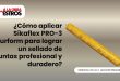 ¿Cómo aplicar Sikaflex PRO-3 Purform para lograr un sellado de juntas profesional y duradero?