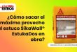 ¿Cómo sacar el máximo provecho al estuco SikaWall® EstukaDos en obra?