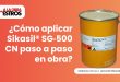¿Cómo aplicar Sikasil® SG‑500 CN paso a paso en obra?