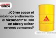 ¿Cómo sacar el máximo rendimiento al Sikament® N-100 en obra y evitar errores comunes?