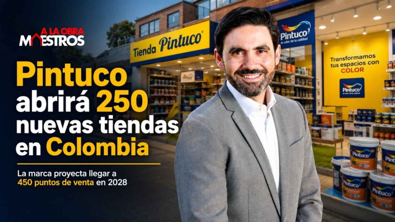 Pintuco abrirá 250 tiendas en Colombia: qué cambia para pintores y contratistas