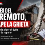 Después del terremoto, no tape la grieta: primero aprenda a leerla