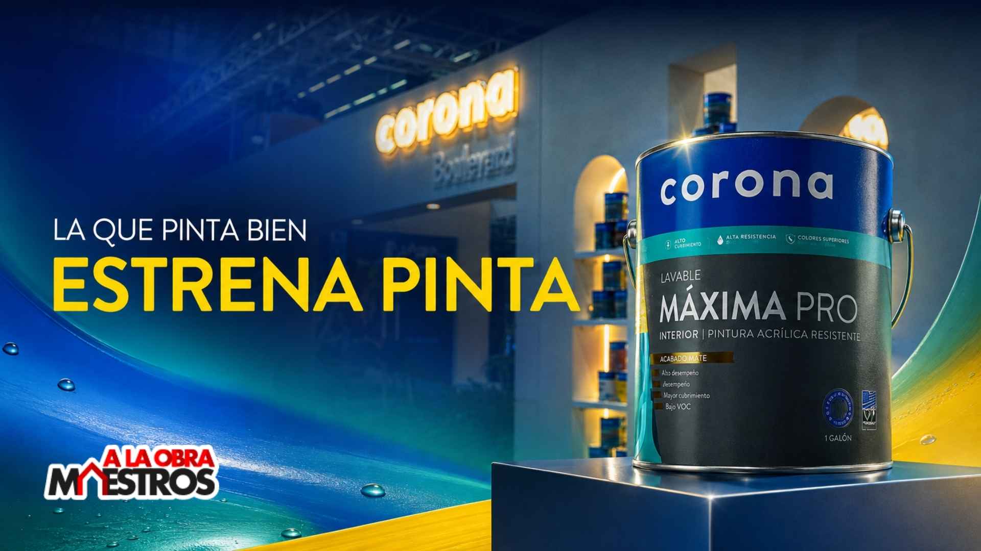 Pinturas Corona cambia de imagen: esto deben saber los pintores sobre los nuevos empaques y nombres